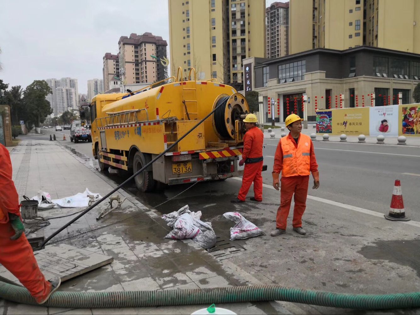 安溪排污管道清淤-管道清洗